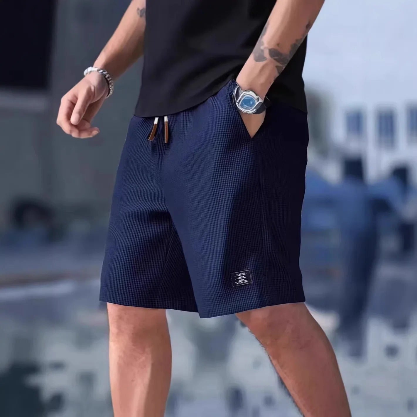 Pantaloncini a nido d'ape HALDR™